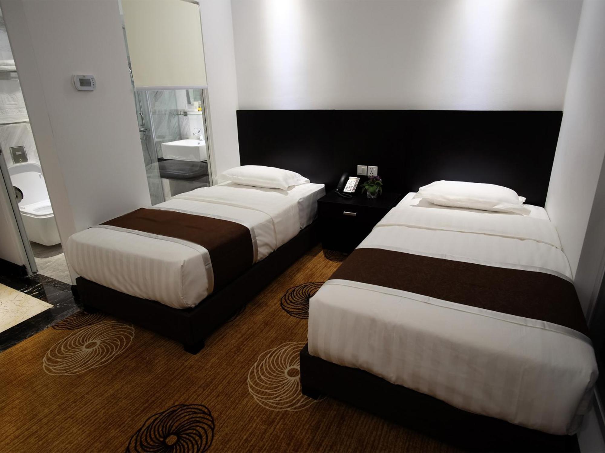 Bilik Superior Twin dengan Pemandangan Bandar